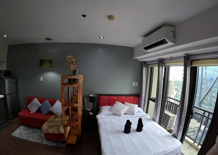 Homestay 56th Floor -sauna - Makati View - Knightsbridge Residences