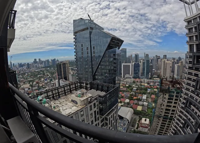 Homestay 56th Floor -sauna - Makati View - Knightsbridge Residences *